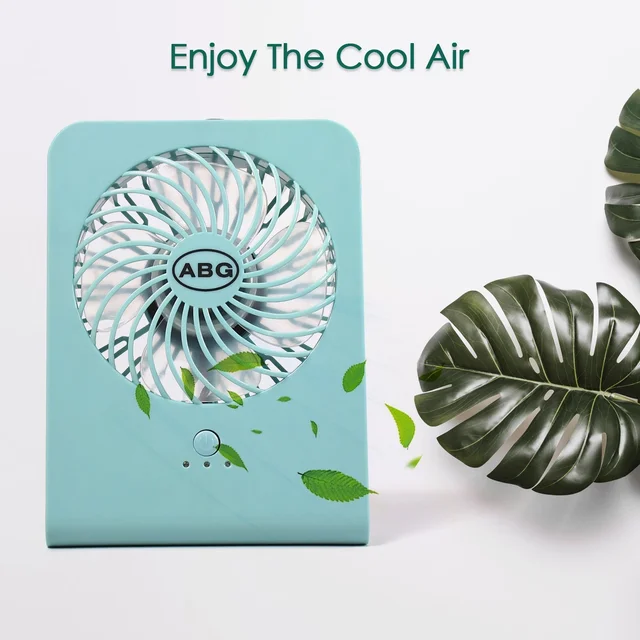 Portable Desk Fan – Quiet 3-Speed USB Power for Home & Office | VoltDesk