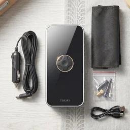 Portable Electric Car Tyre Pump – Wireless & Rechargeable for Easy Inflation