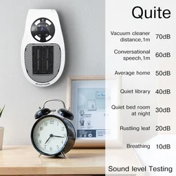 Portable Electric Heater – Compact 500W Fan | Dabster