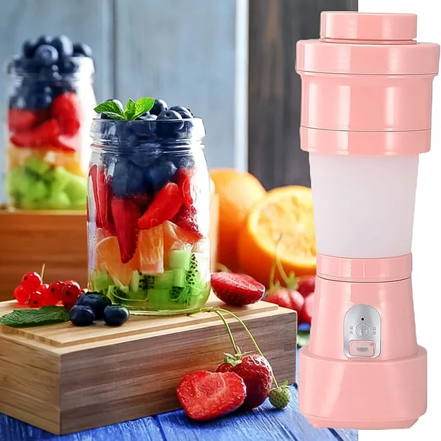 Portable Electric Juicer – 6 Blades 500ml Blender | Chef’s Embrace