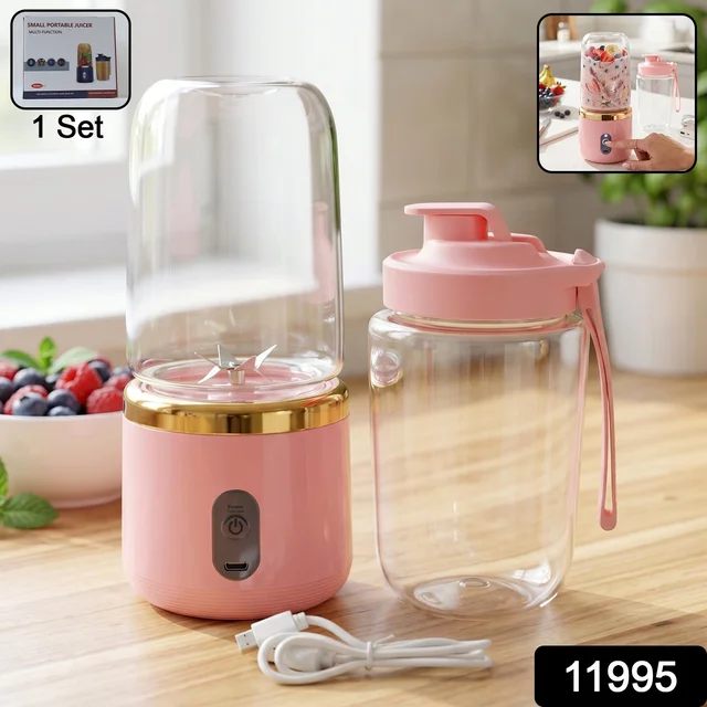 Portable Electric Juicer – Cordless & USB Rechargeable for On-the-Go