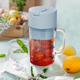 Portable Electric Juicer – USB Rechargeable Blender 500ml | Indo Glow