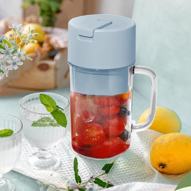 Portable Electric Juicer – USB Rechargeable Blender 500ml | Indo Glow