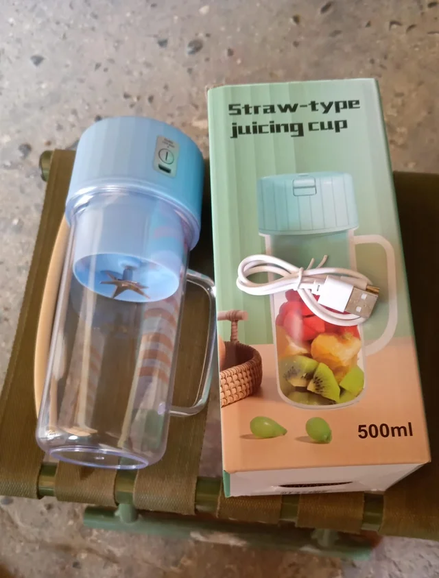 Portable Electric Juicer – USB Rechargeable Blender 500ml | Indo Glow