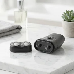Portable Electric Shaver for Men – Compact, Rechargeable & Cordless