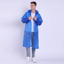 Portable EVA Raincoat for Adults & Kids Monsoon Travel