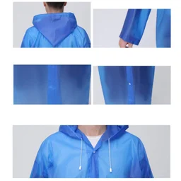 Portable EVA Raincoat for Adults & Kids Monsoon Travel