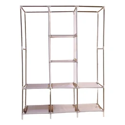 Portable Fabric Wardrobe Closet – 8 Spacious Compartments & Foldable Design