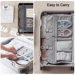 Portable Folding Hangers – 10 Pcs Travel & Home Use | TinyMystery