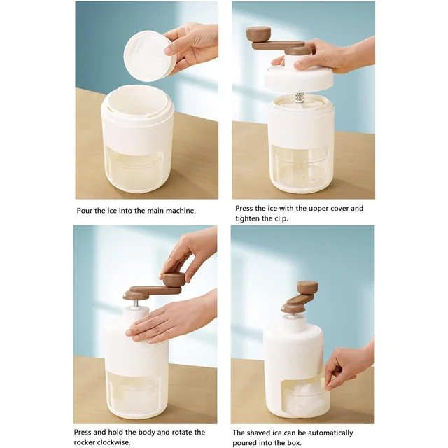 Portable Gola Maker – Manual Shaved Ice Machine | Storenzo