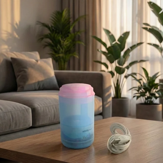 Portable Mini Humidifier – USB Essential Oil Diffuser | VoltDesk