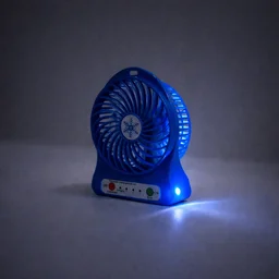 Portable Mini Table Fan – Rechargeable with Detachable Battery