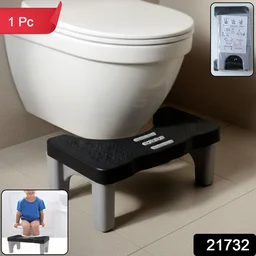 Portable Toilet Potty Stool – Ergonomic Foot Rest for Comfort