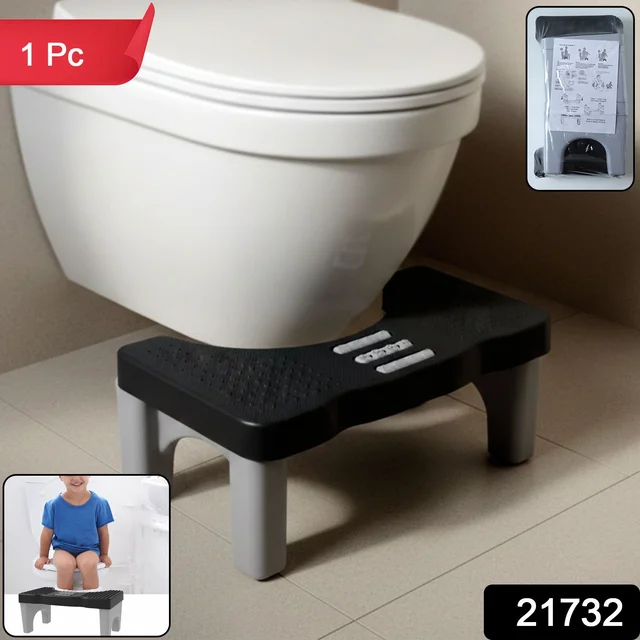 Portable Toilet Potty Stool – Ergonomic Foot Rest for Comfort