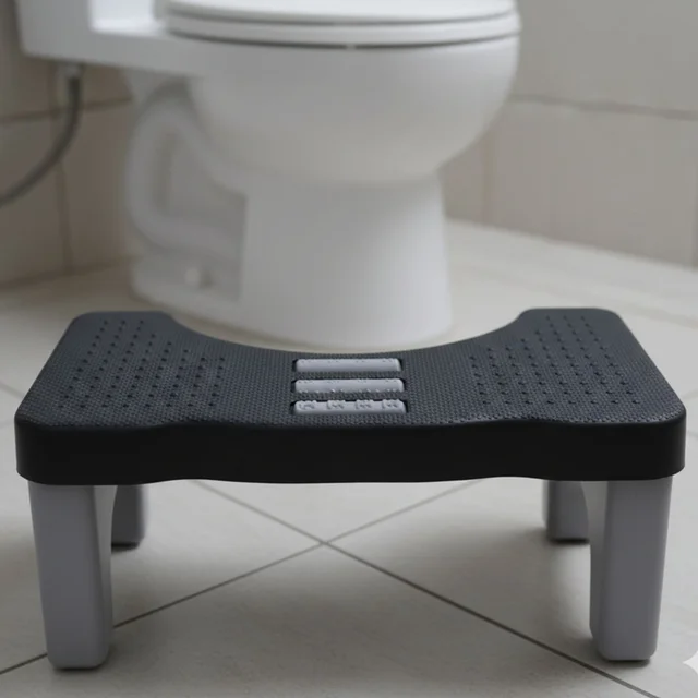Portable Toilet Potty Stool – Ergonomic Foot Rest for Comfort