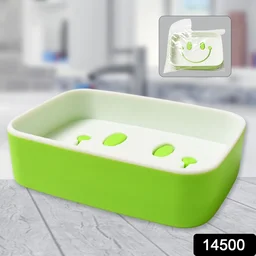 Portable Travel Soap Dish Box – Cute Smiley Face & Draining Design