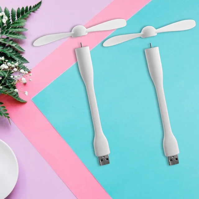 Portable USB Fan, Light & 3-Port Hub Combo for Laptops | Deskrova