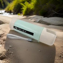 Portable Water Bottle – 300ml Wheat Straw | Corporate Kudos