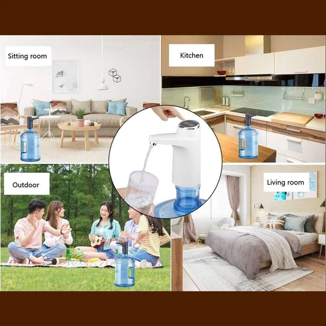 Portable Water Dispenser – Quiet USB Electric Pump for Home | FERVENT