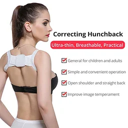 Posture Corrector – Back & Shoulder Support for All Ages | FitFuzion