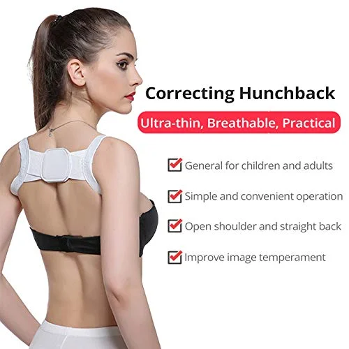 Posture Corrector – Back & Shoulder Support for All Ages | FitFuzion