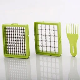 Potato Chipper & Slicer – Dual Blade French Fries Maker | Quickslice