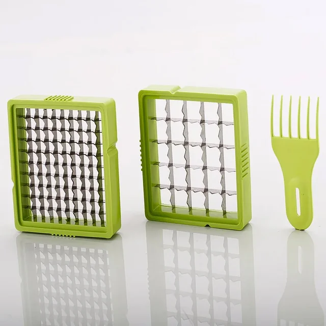 Potato Chipper & Slicer – Dual Blade French Fries Maker | Quickslice