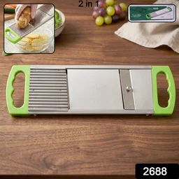 Potato Slicer – 2-in-1 Vegetable & French Fry Cutter | Storenzo