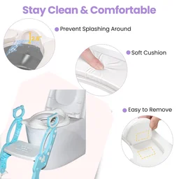 Potty Training Seat – Step Stool Ladder for Toddlers | Bub Barrier