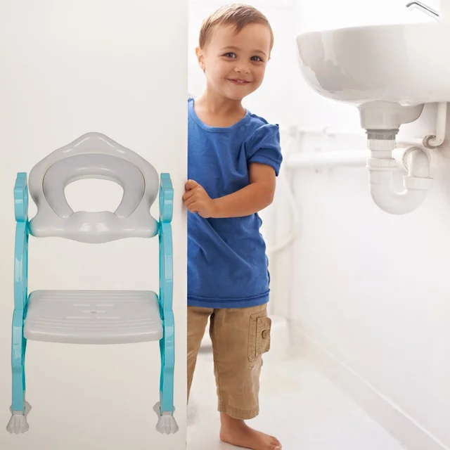 Potty Training Seat – Step Stool Ladder for Toddlers | Bub Barrier