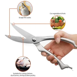 Poultry Shears – Heavy Duty Ultra Sharp Stainless Steel | CookAura