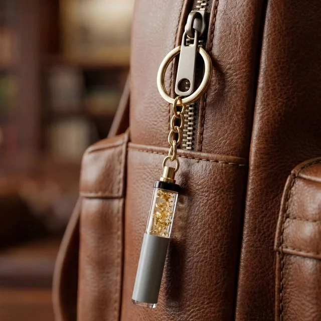 Premium 2 In 1 Keychain and Pen – Stylish Office Gift Set