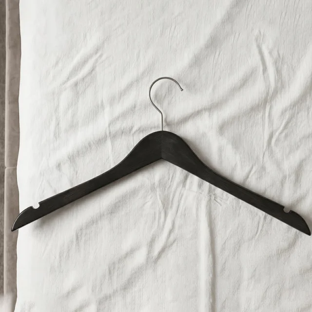 Premium Cloth Hanger – Durable Non-Slip with Metal Hook for Wardrobe