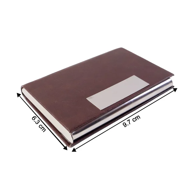 Premium Executive Business Card Holder – Magnetic Secure Closure