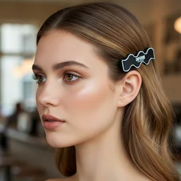 Premium Fashion Hair Clips – Superior Curved Snap Hold Set