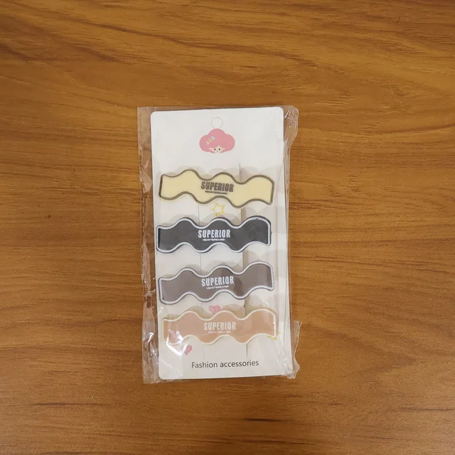 Premium Fashion Hair Clips – Superior Curved Snap Hold Set