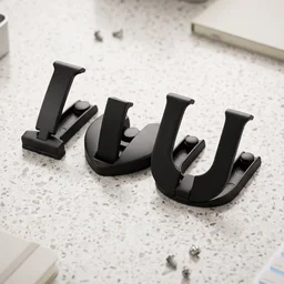 Premium Heavy Duty Wall Hook 3 In 1 Self Adhesive for Clothes Bags (3 Pc)