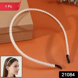 Premium Pearl Embellished Hairband – Elegant & Comfortable Fit
