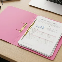 Premium Spring File Folder – Heavy Duty A4 Document Organizer