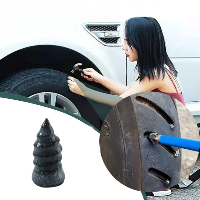 Premium Tubeless Tire Repair Rubber Plug – Quick Emergency Fix
