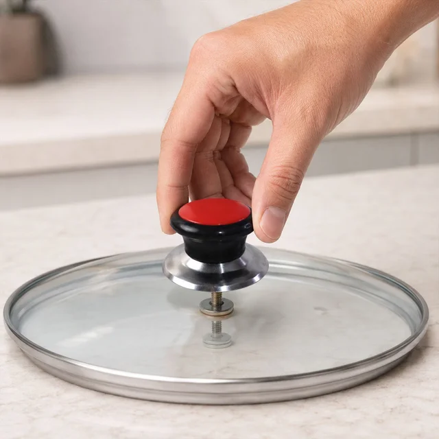 Pressure Cooker Lid Knob – Heat-Resistant Replacement Handle for Pots and Pans