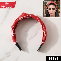 Printed Knot Hairband – Stylish & Comfortable for Women