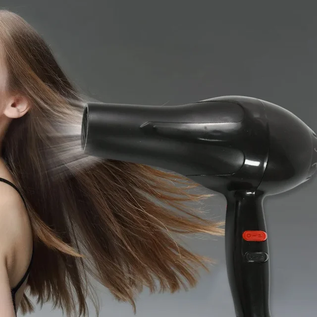 Professional Hair Dryer – 1800W, 3 Heat Settings |