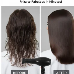 Professional Hair Dryer – 1800W Salon Quality | Calm & Curl