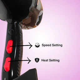 Professional Hair Dryer – Quick Drying with Concentrator Nozzle