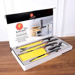 Professional Kitchen Knife Set – 6-Piece Stainless Steel Blades
