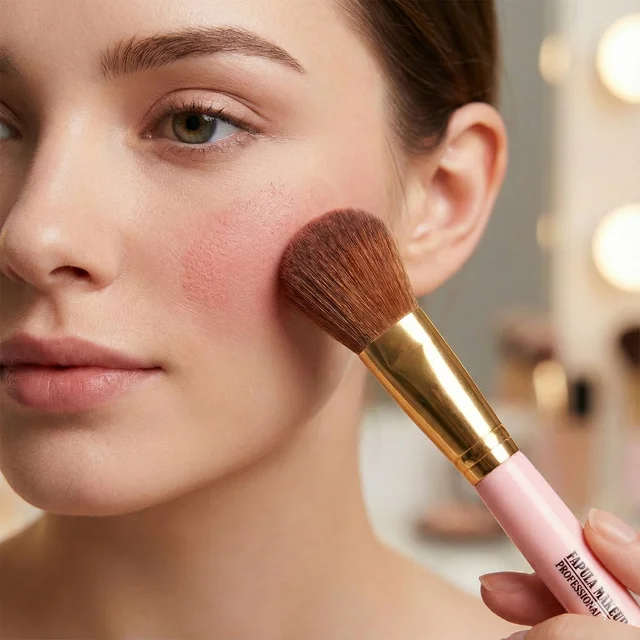 Professional Makeup Brush Set 9-in-1 – Complete Face & Eye Kit