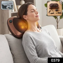 Professional Massage Pillow – Heat & Rollers | Velvet Wellness