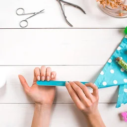 Professional Nail File Double Sided 18 cm – Durable & Precise | AuriGlam
