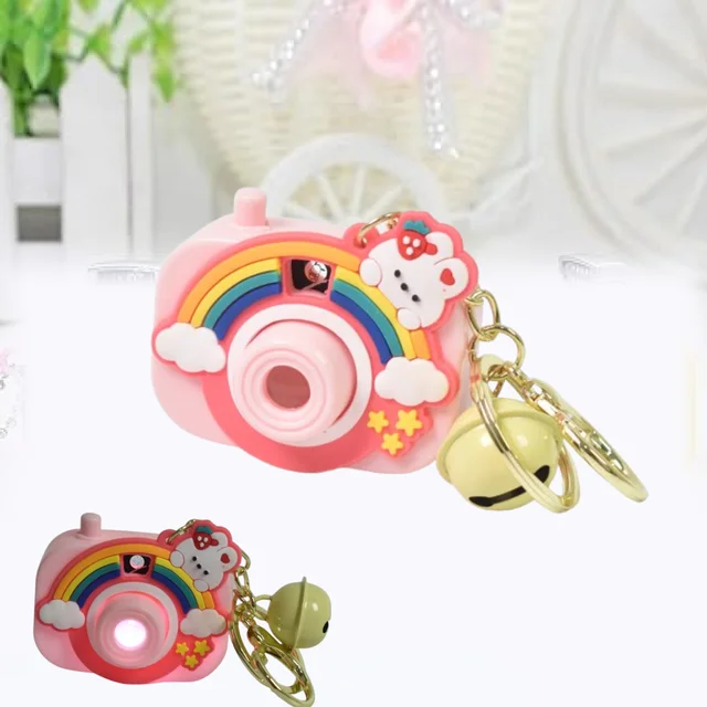 Projective Camera Keychain – Fun Rainbow Image Projector